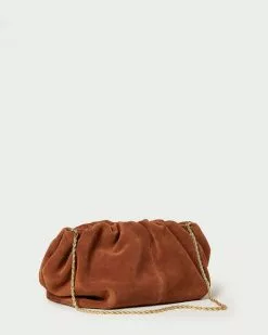 Loeffler Randall Analeigh Cacao Gathered Clutch New Arrivals