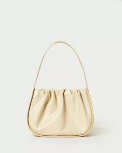 Loeffler Randall Aris Almond Gathered Shoulder Bag