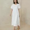Loeffler Randall August White Puffed Sleeve Dress 1 Loeffler Randall August White Puffed Sleeve Dress