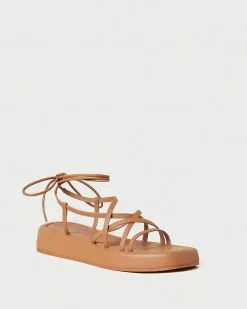 Loeffler Randall Beau Sand Wrap Platform Sandal