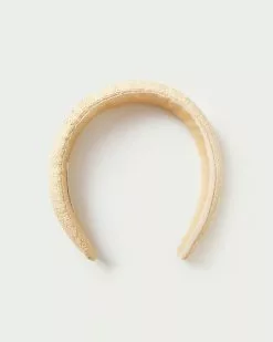 Loeffler Randall Bellamy Natural Puffy Headband New Arrivals