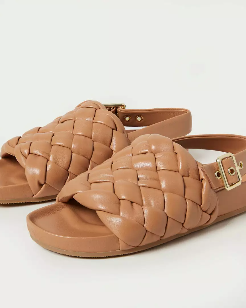 Loeffler Randall Benton Sand Woven Footbed Sandal 5 Loeffler Randall Benton Sand Woven Footbed Sandal