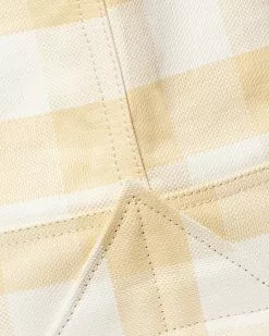 Loeffler Randall Bodie Hay Gingham Oversized Tote