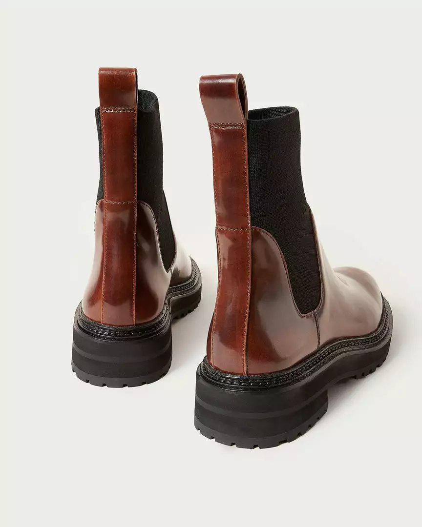 Loeffler Randall New Arrivals Bridget Brown Lug Sole Boot 5 Loeffler Randall New Arrivals Bridget Brown Lug Sole Boot