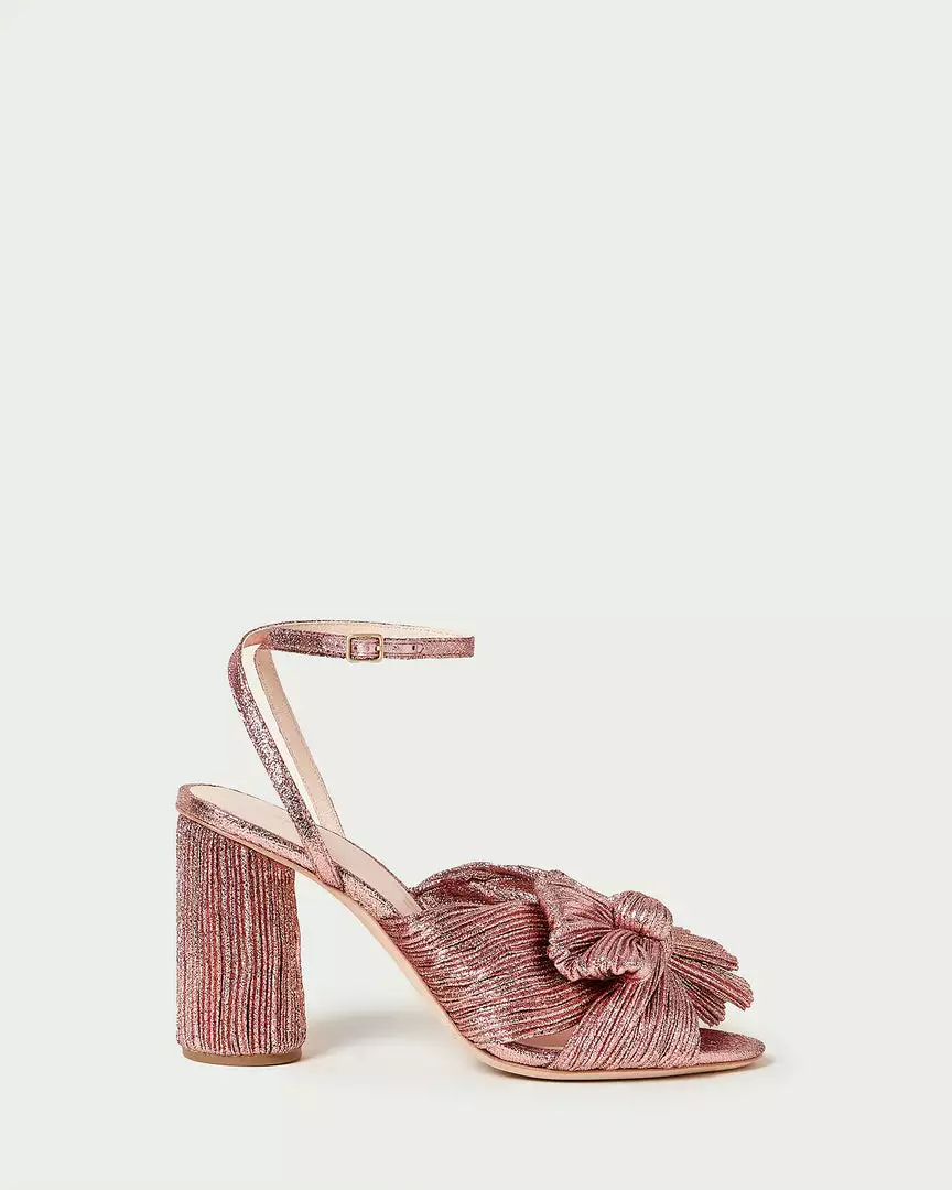 Loeffler Randall Camellia Rose Pleated Bow Heel 4 Loeffler Randall Camellia Rose Pleated Bow Heel