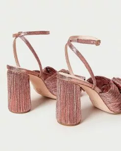 Loeffler Randall Camellia Rose Pleated Bow Heel 10 Loeffler Randall Camellia Rose Pleated Bow Heel