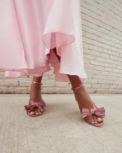 Loeffler Randall Camellia Rose Pleated Bow Heel 11 Loeffler Randall Camellia Rose Pleated Bow Heel