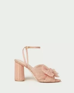 Loeffler Randall Camellia Beauty Pleated Bow Heel