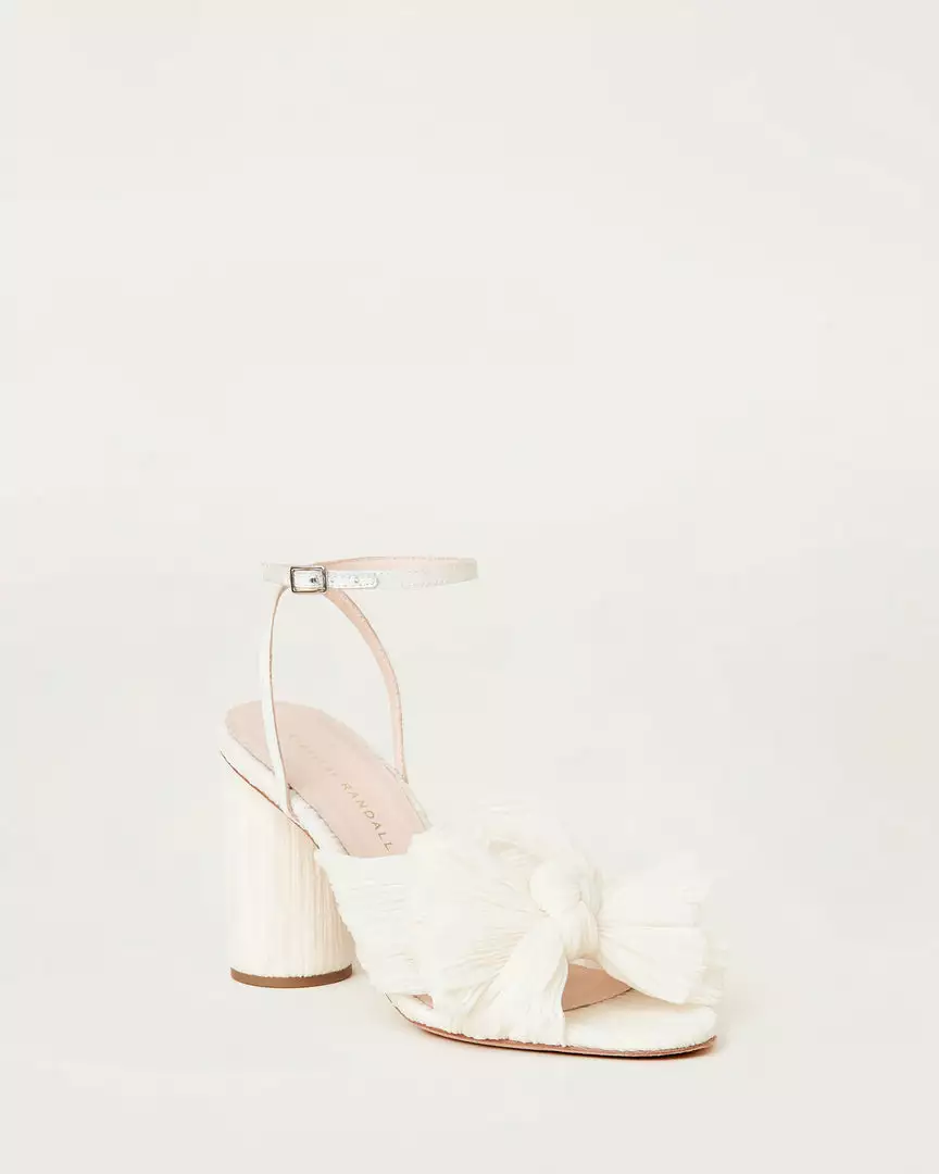 Loeffler Randall Pleats Camellia Pearl Pleated Bow Heel 3 Loeffler Randall Pleats Camellia Pearl Pleated Bow Heel