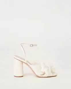Loeffler Randall Pleats Camellia Pearl Pleated Bow Heel 10 Loeffler Randall Pleats Camellia Pearl Pleated Bow Heel