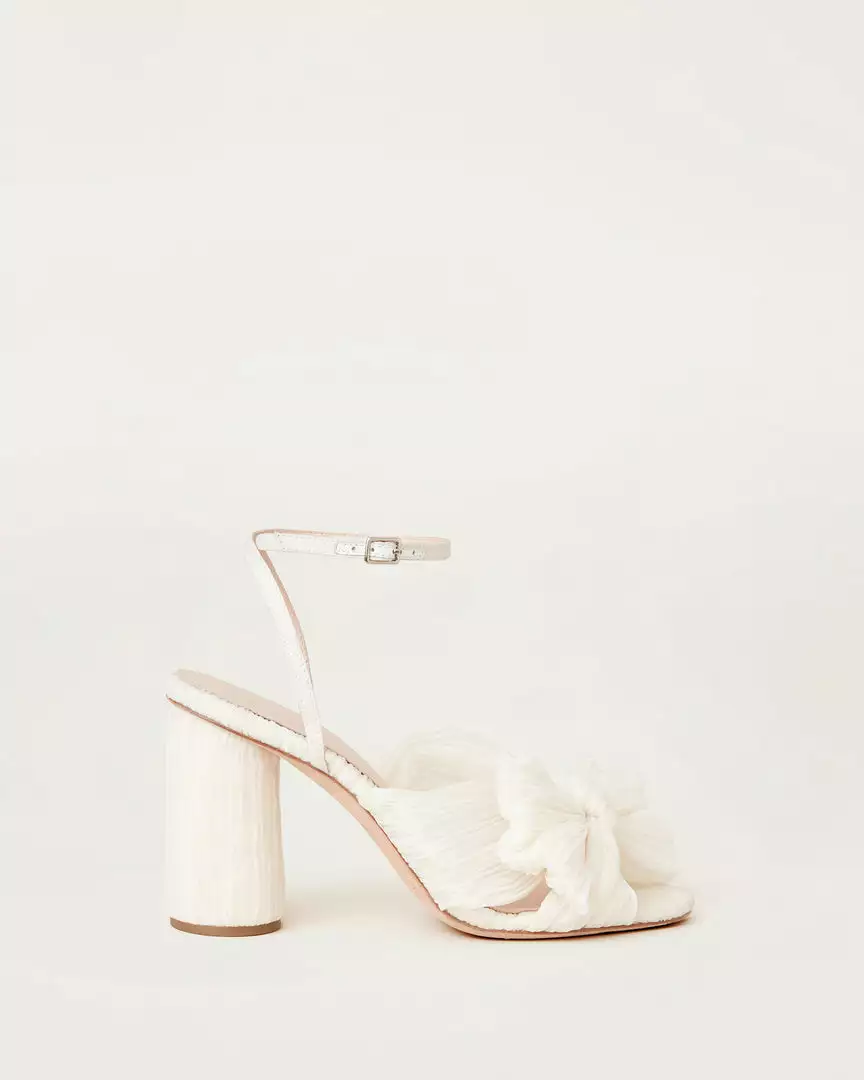 Loeffler Randall Pleats Camellia Pearl Pleated Bow Heel 6 Loeffler Randall Pleats Camellia Pearl Pleated Bow Heel
