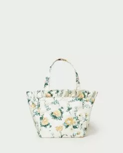 Loeffler Randall New Arrivals Claire Nova Floral Ruffle Tote