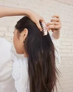 Loeffler Randall New Arrivals Colby Pink Hair Claw Set