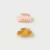 Loeffler Randall Colby Tan/Pink Claw Set