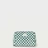 Loeffler Randall Colton Green Gingham Cosmetic Pouch New Arrivals 1 Loeffler Randall Colton Green Gingham Cosmetic Pouch New Arrivals