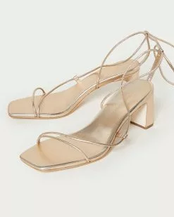 Loeffler Randall Cosette Champagne Ankle Wrap Heel 9 Loeffler Randall Cosette Champagne Ankle Wrap Heel