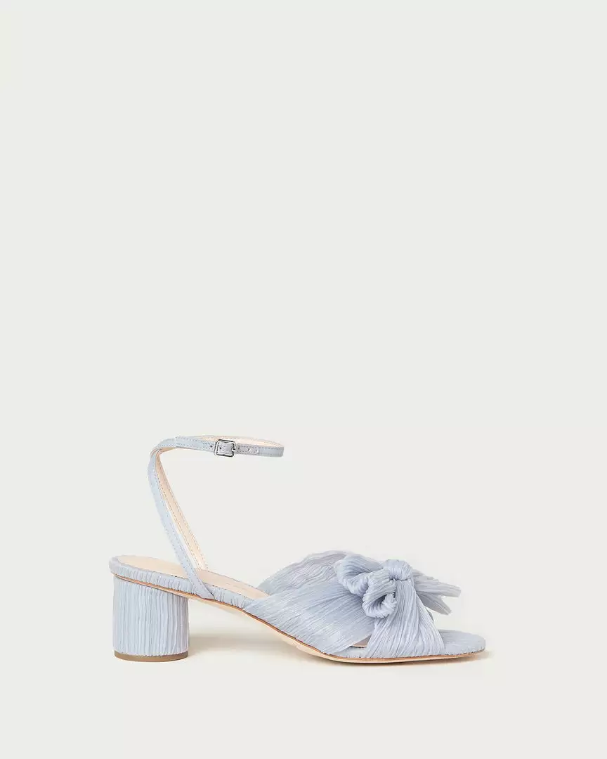 Loeffler Randall Dahlia Blue Bow Low Heel 5 Loeffler Randall Dahlia Blue Bow Low Heel