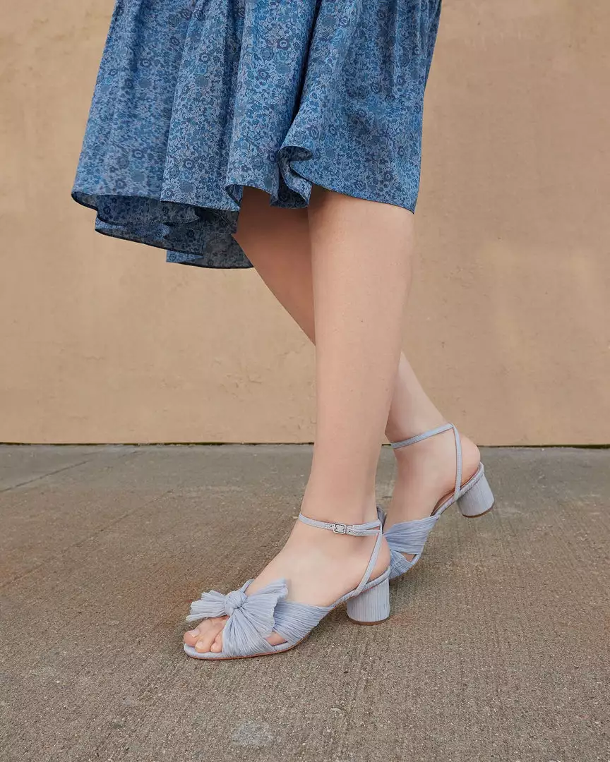 Loeffler Randall Dahlia Blue Bow Low Heel 7 Loeffler Randall Dahlia Blue Bow Low Heel