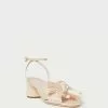 Loeffler Randall Pleats Dahlia Almond Pleated Bow Heel