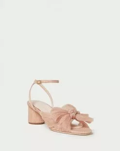 Loeffler Randall Pleats Dahlia Beauty Pleated Bow Heel