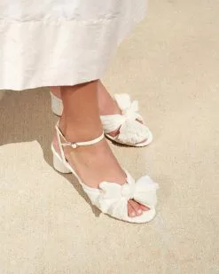 Loeffler Randall Pleats Dahlia Pearl Pleated Bow Heel 11 Loeffler Randall Pleats Dahlia Pearl Pleated Bow Heel