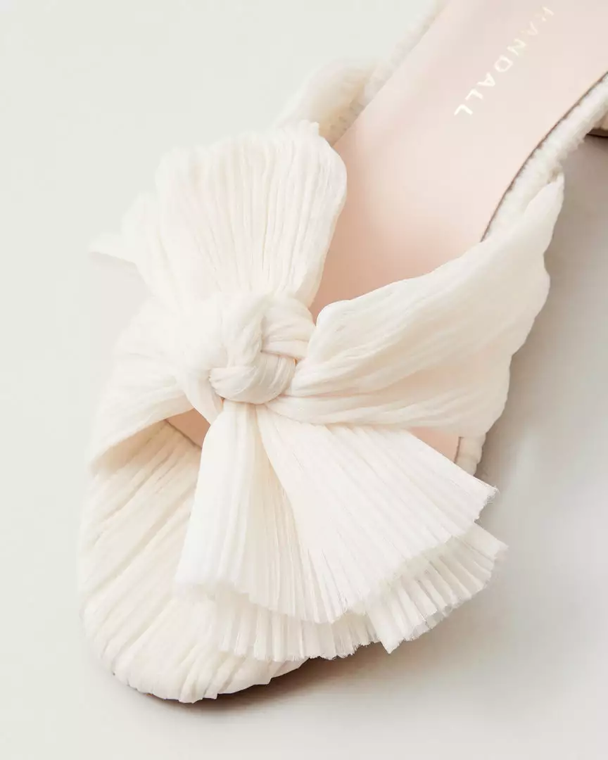 Loeffler Randall Pleats Dahlia Pearl Pleated Bow Heel 4 Loeffler Randall Pleats Dahlia Pearl Pleated Bow Heel