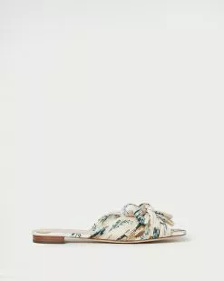 Loeffler Randall Daphne Nova Floral Bow Slide