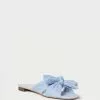 Loeffler Randall Pleats Daphne Blue Bow Slide 2 Loeffler Randall Pleats Daphne Blue Bow Slide