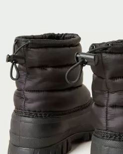 Loeffler Randall Duval Black Puffer Duck Boot New Arrivals