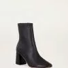 Loeffler Randall Footwear Elise Black Stretch Bootie