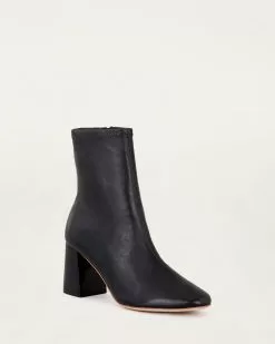 Loeffler Randall Footwear Elise Black Stretch Bootie