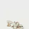 Loeffler Randall Emilia Nova Floral Bow Heel Pleats