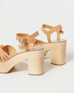 Loeffler Randall Eveleigh Honey Knotted Clog Sandal