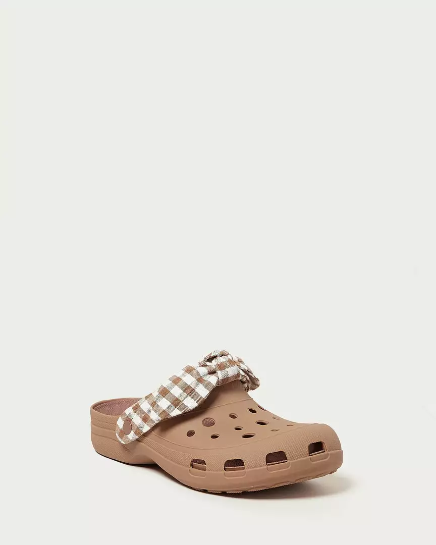 Loeffler Randall Ezra Gingham Rubber Clog Sale 3 Loeffler Randall Ezra Gingham Rubber Clog Sale