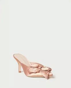 Loeffler Randall Fabienne Blush Bow Mule New Arrivals