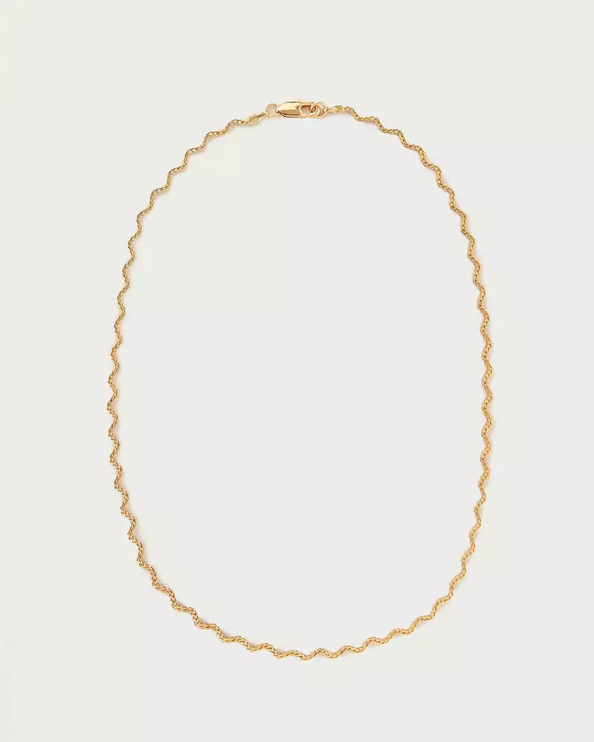 Loeffler Randall Fritzie Gold Wave Necklace New Arrivals 3 Loeffler Randall Fritzie Gold Wave Necklace New Arrivals