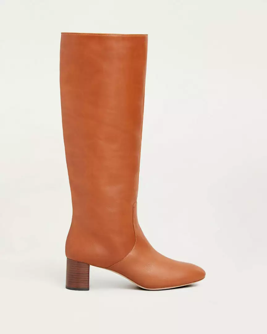 Loeffler Randall Footwear Gia Cognac Tall Boot 4 Loeffler Randall Footwear Gia Cognac Tall Boot
