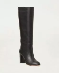 Loeffler Randall Goldy Black Tall Boot