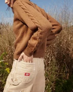 Loeffler Randall Knits For Good Nutmeg Cardigan