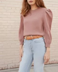 Loeffler Randall Knits For Good Blush Sweater Sale