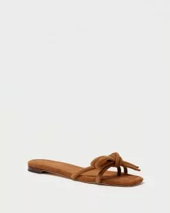 Loeffler Randall New Arrivals Hadley Cacao Bow Sandal