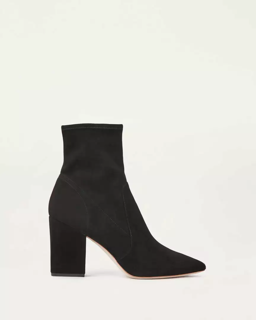 Loeffler Randall Isla Black Suede Slim Ankle Bootie 4 Loeffler Randall Isla Black Suede Slim Ankle Bootie