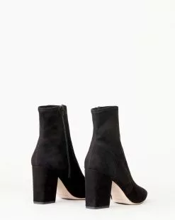 Loeffler Randall Isla Black Suede Slim Ankle Bootie 10 Loeffler Randall Isla Black Suede Slim Ankle Bootie