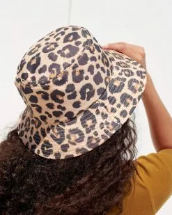 Loeffler Randall Accessories Ivy Bucket Hat Leopard 7 Loeffler Randall Accessories Ivy Bucket Hat Leopard