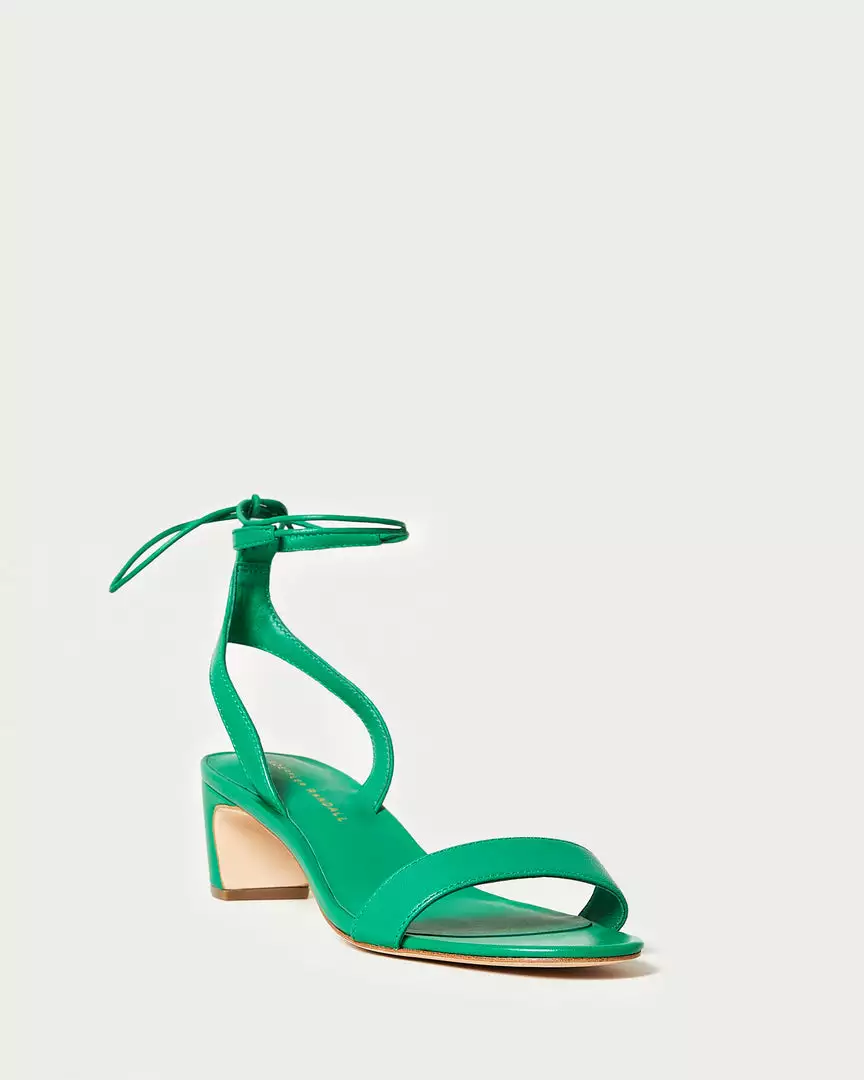 Loeffler Randall Jackie Emerald Mid Heel Sandal 3 Loeffler Randall Jackie Emerald Mid Heel Sandal