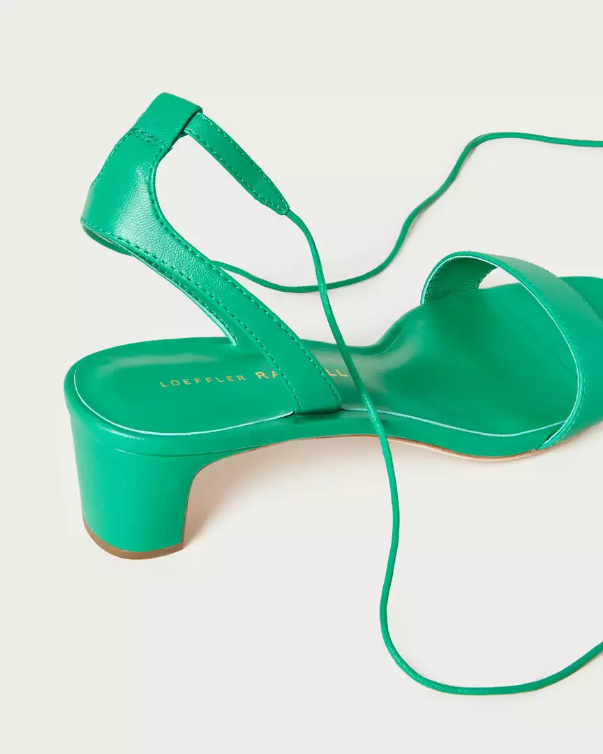 Loeffler Randall Jackie Emerald Mid Heel Sandal 5 Loeffler Randall Jackie Emerald Mid Heel Sandal