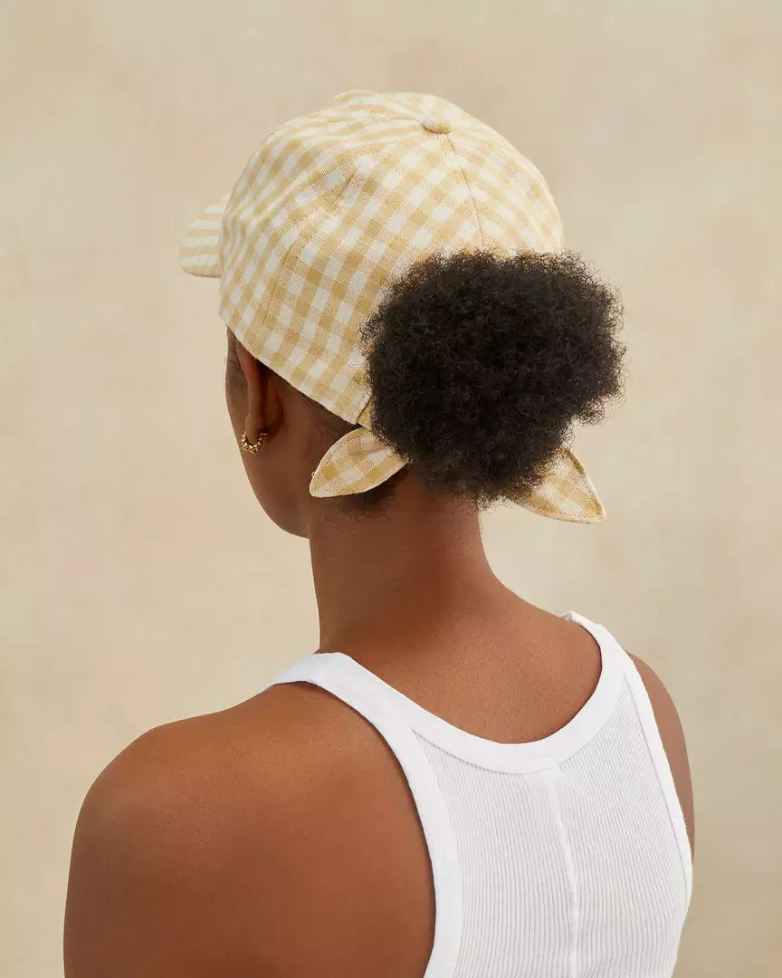 Loeffler Randall New Arrivals Jax Hay Gingham Baseball Cap 4 Loeffler Randall New Arrivals Jax Hay Gingham Baseball Cap