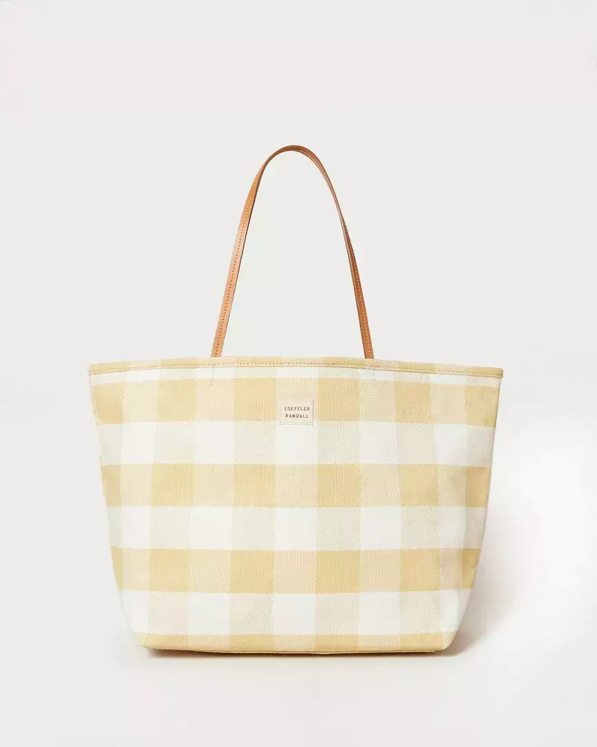 Loeffler Randall Jojo Hay Gingham Tote 3 Loeffler Randall Jojo Hay Gingham Tote