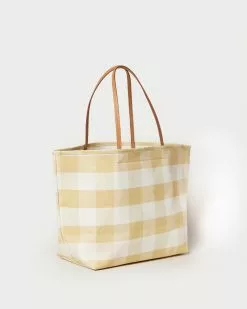 Loeffler Randall Jojo Hay Gingham Tote