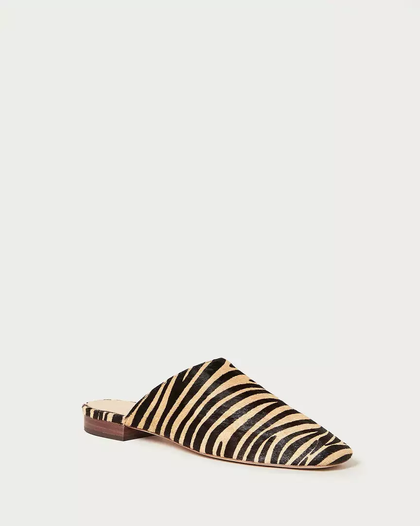 Loeffler Randall Jori Zebra Flat Mule 3 Loeffler Randall Jori Zebra Flat Mule